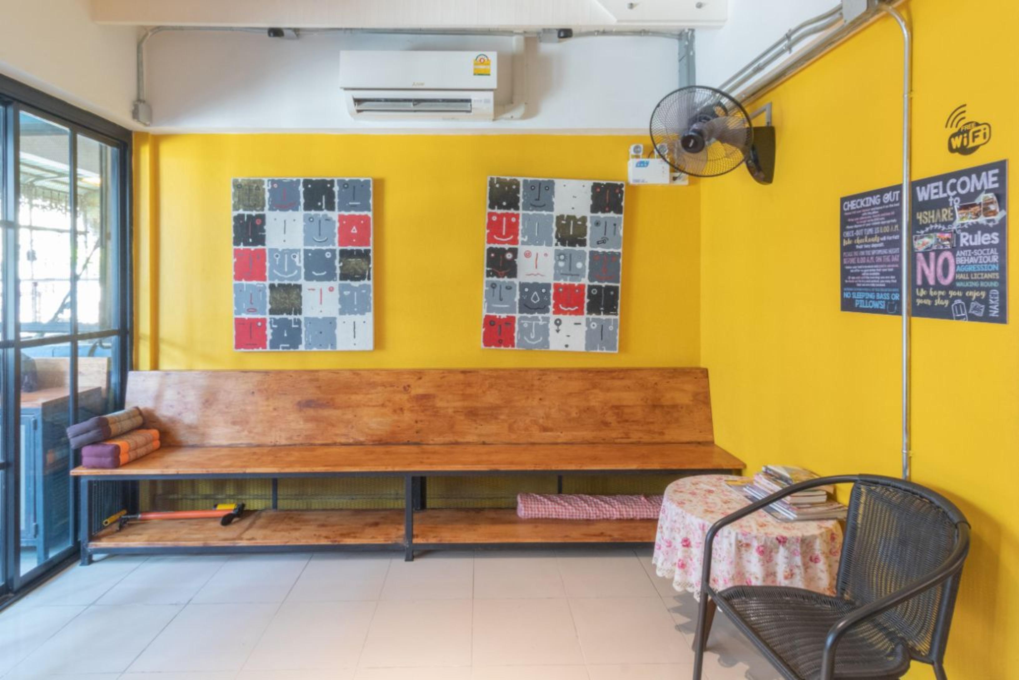4Share Hostel (Adults Only) Bangkok Eksteriør billede
